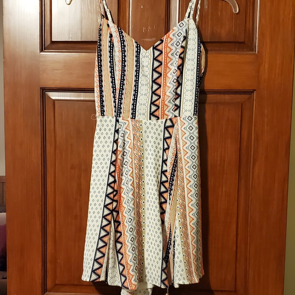 Laceup Back Sundress